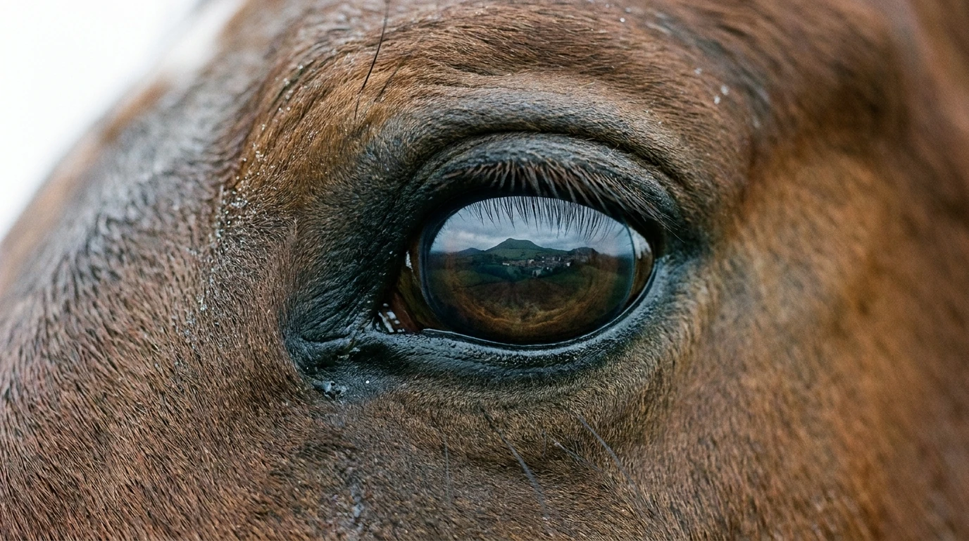 Un regard de cheval au Western Poneys, Murol